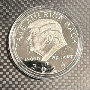 US President Donald Trump Silver Limited Commemorative Coin 2024